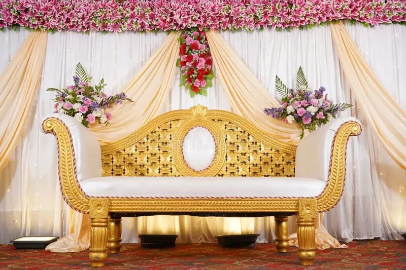 Luxury wedding celebration